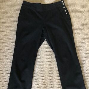 Lauren Ralph Lauren‎ Black Ankle Pant Size 12P